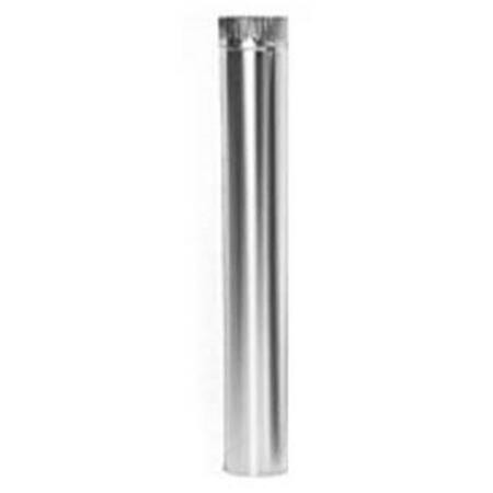 DICKINSON MARINE 3 in. x 22 in. Stainless steel Flue Pipe 16-000